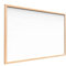 ALLboards Whiteboard mit Holzrahmen 60x40cm Magnettafel Weiß Magnetisch, Trocken Abwischbar