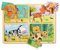 Melissa & Doug Natural Play Holzpuzzle: Tiermuster (Vier 4-teilige Tierpuzzles)