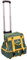 Acclaim Farne Midi Double Decker 4 Bowls Level Lawn Flat Green Bowlers Bowls Bag And 38 Tall Folding Telescopic Handle Trolley (Bottle Green/Yellow)
