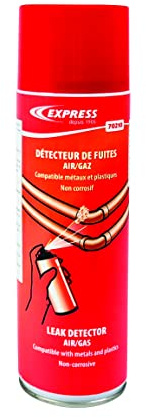 Express, 70210, Détecteur de Fuites Aérosol 400 ml, Pièce Détachée, Accessoire pour Fer à Souder, Lampe à Souder, Fer de Couvreur, Chalumeau d'Étanchéité, Pièces de Rechange