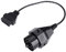 ConBlom 20PIN OBD1 bis 16PIN OBD2 Adapterstecker Scanner Kabel 20 Pin OBD2 Adapter Stecker Diagnosekabel Runde Diagnosescanner Adapterkabel für E36 E38 E39 E46 E53 X5 Z3
