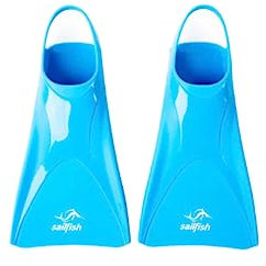 Sailfish® Schwimmflossen Silikon | Trainings-Fins für effektives Beintraining | Kurzflossen für Vortrieb, Technik & Ausdauer | Bequeme offene Ferse | Ideal für Schwimmtraining & Triathlon | Unisex