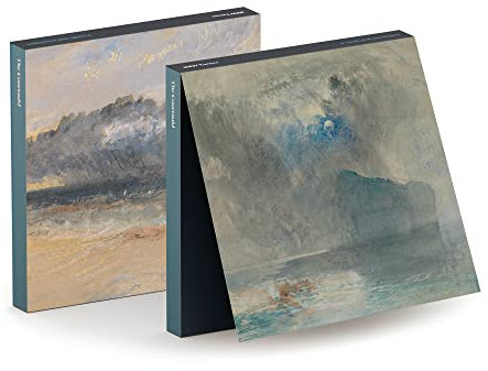 The Courtauld, JMW Turner Stormy Skies, Set of 6 Blank Greeting Cards, (15x15cm)