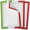 50 Blatt Briefpapier (A4) | Speisekarten | Italien Italiener Flagge | edles Design Gastro-Papier | beidseitig bedruckt | für Gastronomie Restaurant Menukarten
