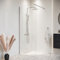 Duschwand Florida 50 x 200cm Glas Duschabtrennung Chrom - Walk-In Dusche Nano Duschtrennwand