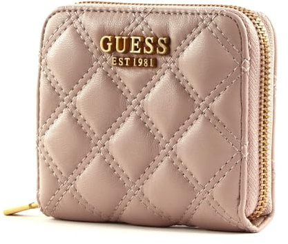 GUESS Giully SLG Small Zip Around Wallet Rosewood
