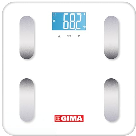 BILANCIA BODY FAT EQUILIBRA - bianca