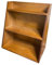 JISADER Soporte de Exhibición Vintage de 3 Niveles, Estante de Almacenamiento, Expositor de Tazas, Mesa para Colgar en La Pared, Estante de Almacenamiento DEC, Pequeño, Individual