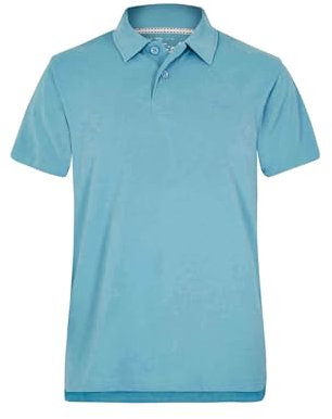Weird Fish Jetstream Polo Shirt Sky Blue Size S