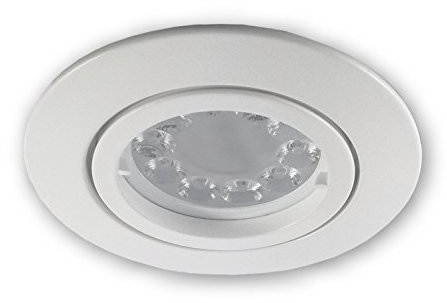 3 Stück LED Einbaustrahler Spots CCT GU10 dimmbar 68mm Lochbohrung weiss 5,5W 230V 2.4G LED unterstützt ZigBee und ist kompatibel mit Amazon Alexa und Philips Hue