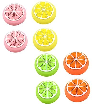 Uonlytech 8pcs Handle Button Cap Thumb Stick Cover Joystick Cap Thumb Joystick Cover Joystick Protective Caps Joystick Cover for Joystick Grip Cover Silica Gel Non-slip Switch Cap Lite