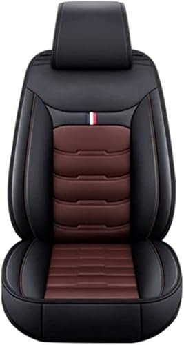 TTTao Auto Sitzbezüge Sets,Für VW Sharan 2012-2015,Wasserdicht Autositzbezüge Schonbezüge Auto Zubehör,C-Black Coffee-Standard