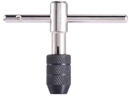 T-Griff Ratschengewindebohrer, Ratschengewindebohrerhalter, verstellbarer T-Griff, Gewindeschlüssel Handschraube, Gewindebohrer, Ratschenschraube T-förmig, M3-M8-Maschine T-Form