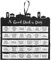 Ramadan-Kalender, Vliesstoff-Countdown, Countdown-Ramadan-Kalender, mit Taschen Countdown-Vliesstoff-muslimischer Hängekalender, Ramadan-Dekorationen