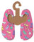 Slipstop Kinder Strandschuhe Anti Rutsch Sport Schuhe Schwimmschuhe Badeschuhe Urlaub Yoga für Mädchen Kitties pink mit Katzen Sonnenschutzfaktor 50+, Gr. 24-26