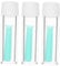 Veemoon 3Pcs Contacts Lens Removers Portable Applicators with Suction Sticks for Easy Insertion Removal of Cosmetic Lenses Durable Practical Eye Care Tools Green