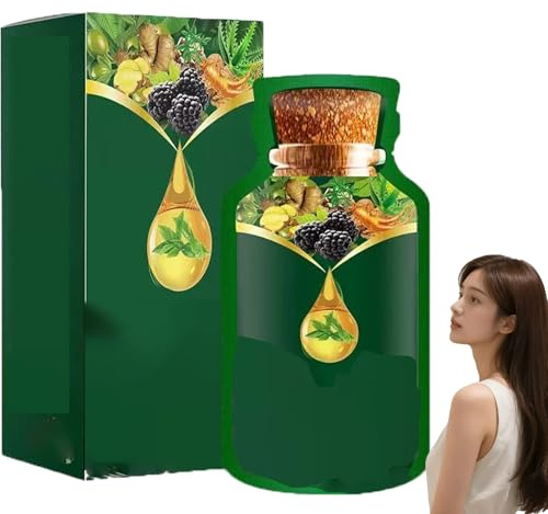 Sanfte, pflanzenbasierte Schnell-Haarfarbe, Pflanzenextrakt-Farbenschutzcreme, nährende pflanzenbasierte Haarfarbe, für junge Menschen zum präzisen Abdecken von grauem Haar. (Natural black)
