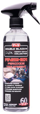 P & S PROFESSIONAL DETAIL PRODUCTS Finisher Peroxide Treatment – Odor & Stain Eliminator, Breaks Down Organic Residue, Reduces Re-Soiling, No Chemical Residue - 16 oz