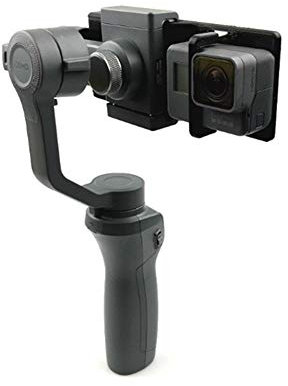 KINGDUO Adattatore di Montaggio per DJI Osmo Mobile 1/2 A Gopro 3/4/5/6 xiaomi xiaoyi Sport Camera