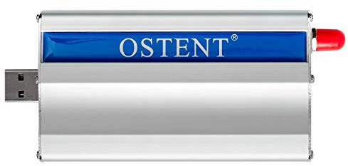 OSTENT GSM Double Bande 900/1800MHz 2G Modem Interface de Port USB à Commandes SMS en Vrac pour Module Siemens TC35I