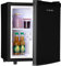 Klarstein Silent Cool - Refrigerator, Mini Fridge, 2 Levels, Stepless: 4.5-15 ° C, Temperature Regulator, 30 Litres Vol, Arctic Fox Cooling, 24dB Quiet, Space Saving, Colour: White