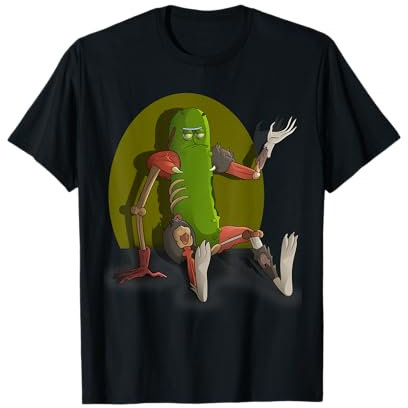 Mademark x Rick and Morty - Rick and Morty Shirt Pickle Rick's Interview T-Shirt T-Shirt