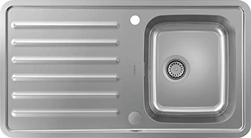 hansgrohe 43337800 Fregadero, Color Acero, 34x40