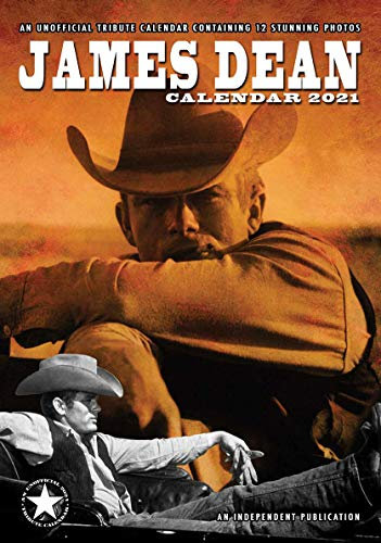 Kalender 2021 James Dean – Amerikanischer Schauspieler – Maxi-Format – Format A3 + Taschenkalender 2021