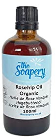 Rosehip Oil Organic 100ml - Cold Pressed, Raw, Pure, Unrefined