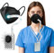 Bwinmak Electric Wearable PAPR Powered Air Purifying Maskes With HEPA Filter,for Dust Work,Painting, Machine Polishing, Welding Other Work Protection,Air Supply Breathe easily