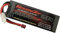 RoaringTop Batterie Lipo 2S 7,4V 6000mAh 50C RC Hardcase Batterie mit T Stecker Batterie Ersatzakku für RC Car RC Truck Flugzeug Helikopter Boot Buggy Wing