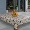 laro Wachstuch-Tischdecke Abwaschbar Garten-Tischdecke Wachstischdecke PVC Plastik-Tischdecken Eckig Meterware Wasserabweisend Abwischbar AP, Muster:Blumen Mandala Ornament, Größe:80x80