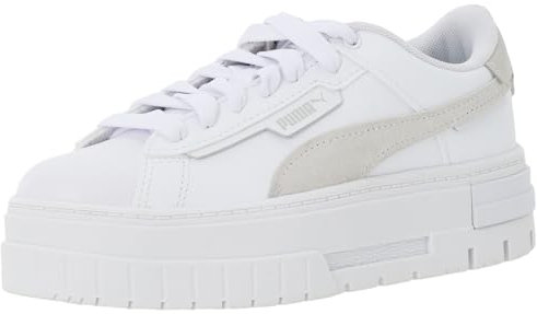 PUMA Mayze Crashed Damen Beige Weiss, 37,5 Damen