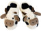 NIBESSER Cow Slippers Unisex Flauschig Damen Herren Plüsch Tiere Pantoffeln Kuh Hausschuhe Niedliche Cartoon Hauspantoffeln Winter Kuschelige Warme Schuhe Indoor Mädchen Frauen