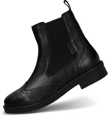 BAGATT Zina, Stivali Chelsea Donna, Nero, 39 EU