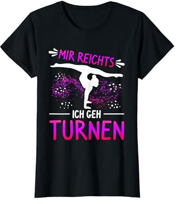 Mir Reichts Ich Geh Turnen Handstand Trainer Turnerin T-Shirt