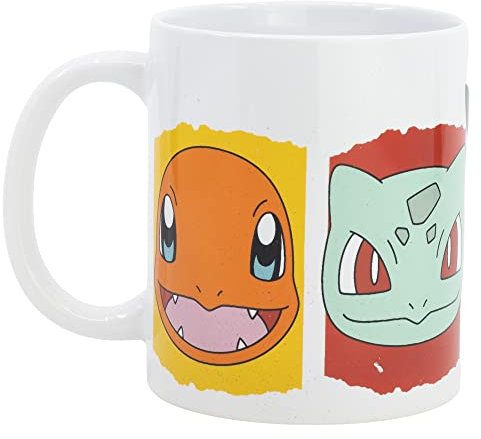 Taza de cerámica de 325 ml en caja regalo de Pokemon