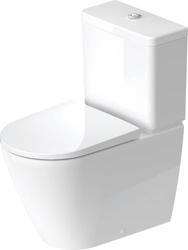 Duravit D-Neo Stand WC für Kombination Weiß Hochglanz 650mm