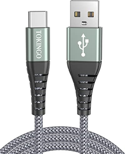 TOKINGO USB C Charger Cable, Fast Charger USB C 3A, USB A to USB C Type C, Durable Type C Charger Cable Fast Charging - 0.5M 1Pack