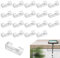 Cord Adhesive, Set of No Drilling Cord Management, Desktop Wire Clamps for Organizing USB Cables, Mouse Cables, Keyboard Cables