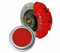 SCOOBYS PAINTS BACK IN THE MIX High Heat Resistant Gloss Brake Caliper Paint Wheel Engine Restore Metal (250Ml, Brembo Racing Red)