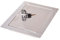 Aqbau® Revisionsklappe trockenbau 30x60 cm edelstahl, Revisionstür Rostfrei mit schloss, Revision Wartungstür, serviceklappe, wartungsklappe trockenbau