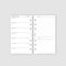 pen & pages® Kalender „1W1S + ToDo“ - 1W2S - Personal - 2024 - Jahresübersicht, Jahr auf einen Blick, deutsch, Feiertage DACH, Premium 100g Papier, FSC-zertifiziert, 95x171mm