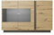Vitrine Eiche Artisan-matt 138,2 x 90,5 x 40 cm AVILA