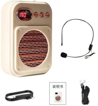 Amplificateur de voix sans fil - Microphone personnel pour enseignants - Amplificateur de voix personnel pour enseignants, amplificateur de voix, casque avec microphone portable