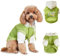 Chihuahua Kleidung, FainFun Hundebekleidung, Hunde Weihnachtspullover, Hunter Hundepullover, Schützt das Gesicht Ihres Hundes oder Ihrer Katze, mit Schlepplöchern (Weiß Grün, M)