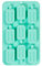 Tala Silicone Baking Mould, 9 Hole Lolly Shaped Design Mould for Baking Individual Themed Cakes, Biscuits, Jelly's, Freezer Pops and Boiled Sweets, BPA Free and Dishwasher Safe