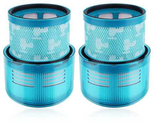 Gen5 Detect Filter for Dyson GEN5 Detect, GEN5 Detect Absolute Battery Vacuum Cleaner Replacement Filter Compatible with Dyson Gen5, Pack of 2, Part No. 972352-01