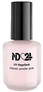 Uv/Led Nagellack Classic Powder Pink - Rosa - Studio Qualität - Made in Germany - 15ml