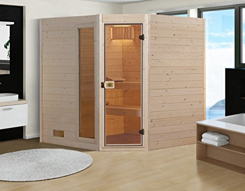 weka Massivholzsauna VALIDA Eck 1 GTF Sparset 2